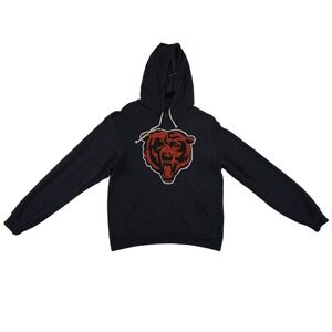 Majestic Threads Chicago Bears Hoodie Men's Size Large Fields Number 1 NFL